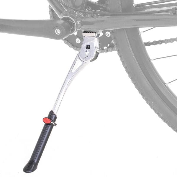 M Part Essential kickstand; 24-28 adjustable; mounts to chainstay bridge