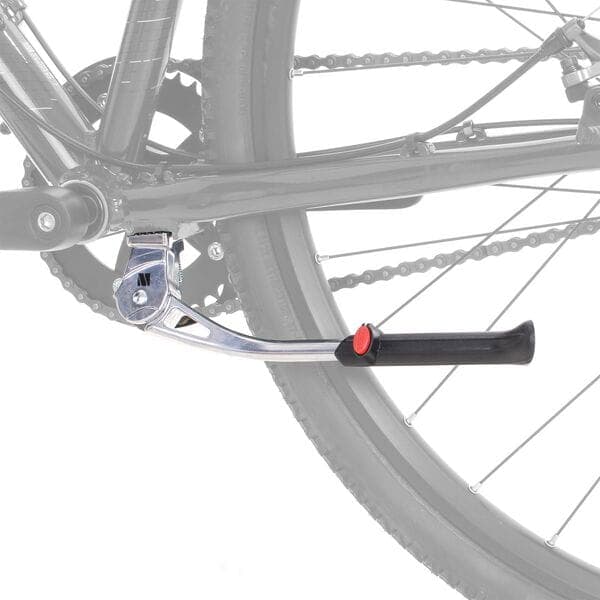 M Part Essential kickstand; 24-28 adjustable; mounts to chainstay bridge