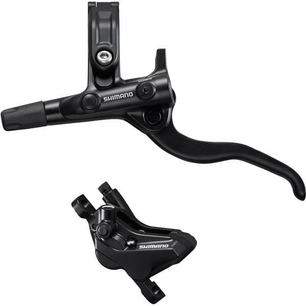 Shimano Deore BR-MT420/BL-M4100 bled brake lever/post mount 4 pot calliper
