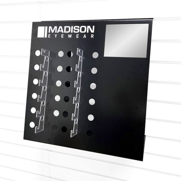 Madison Eyewear Slatwall/Countertop Display Unit (for 12 glasses)
