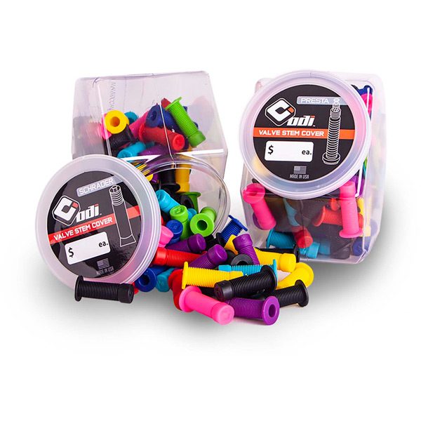 ODI Schrader Valve Stem Cap Candy Jar