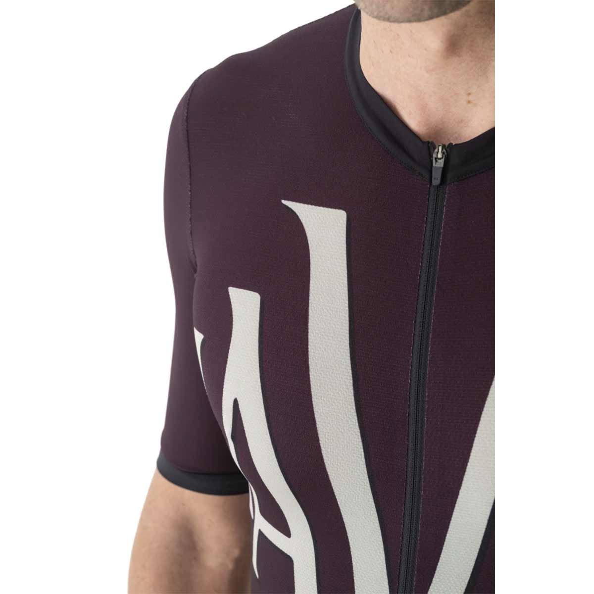 Mavic Heritage Mens Jersey Aubergine S