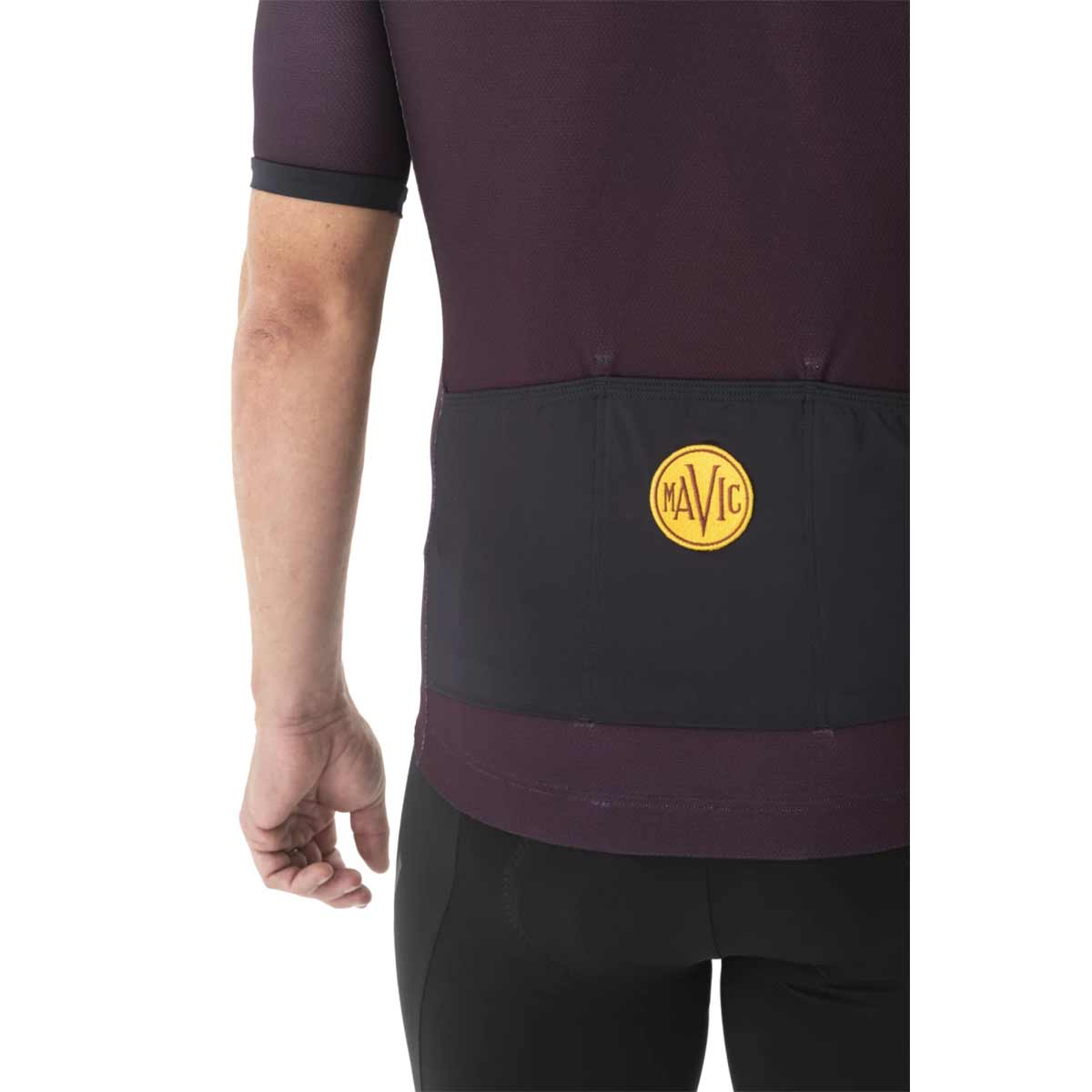Mavic Heritage Mens Jersey Aubergine XL