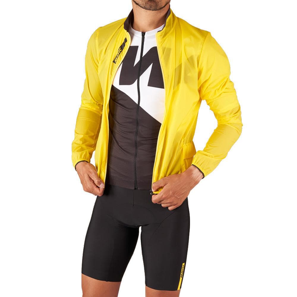 Mavic Cosmic Mens Wind Jacket Yellow M
