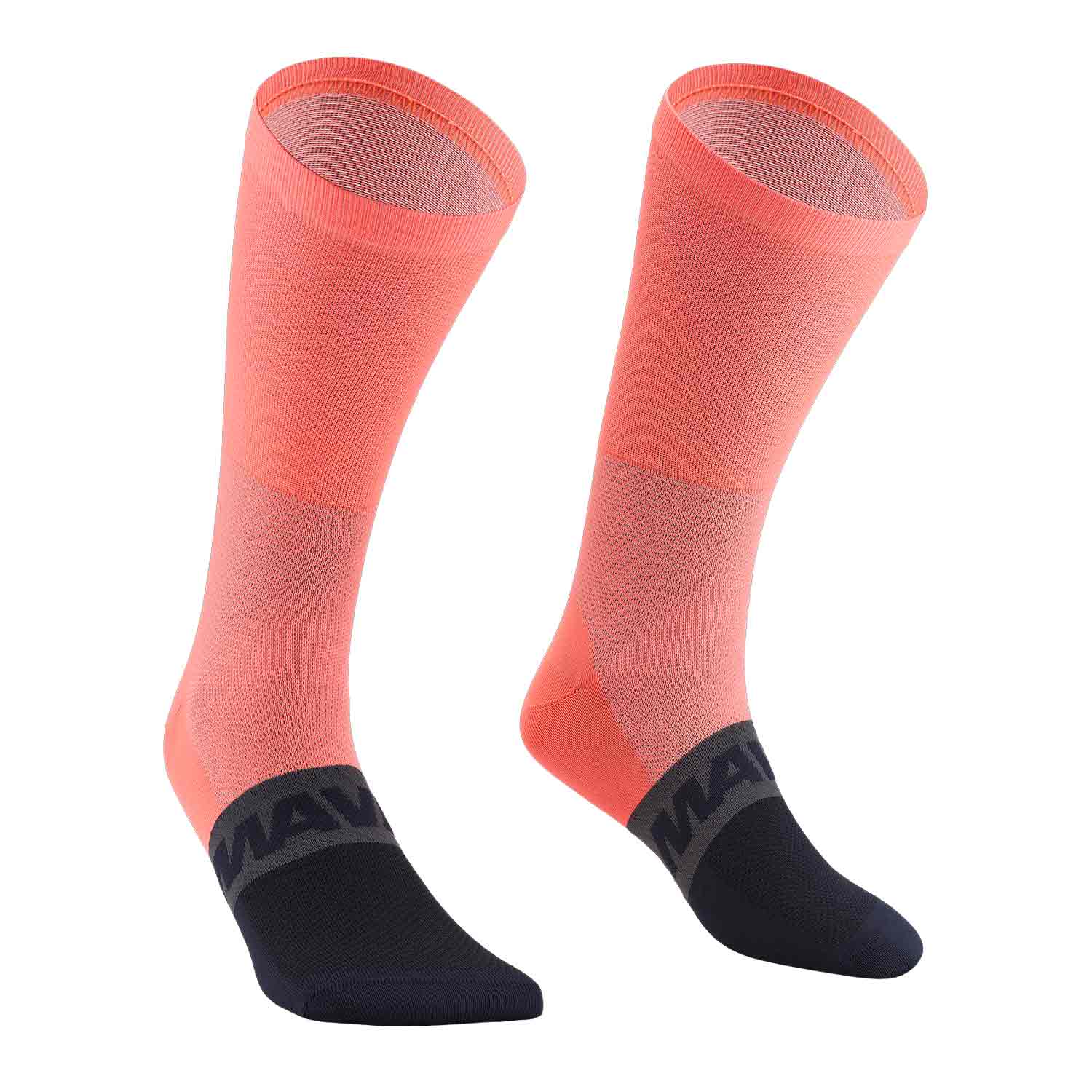mavic-aksium-high-sock-coral-deep-blue-43-46