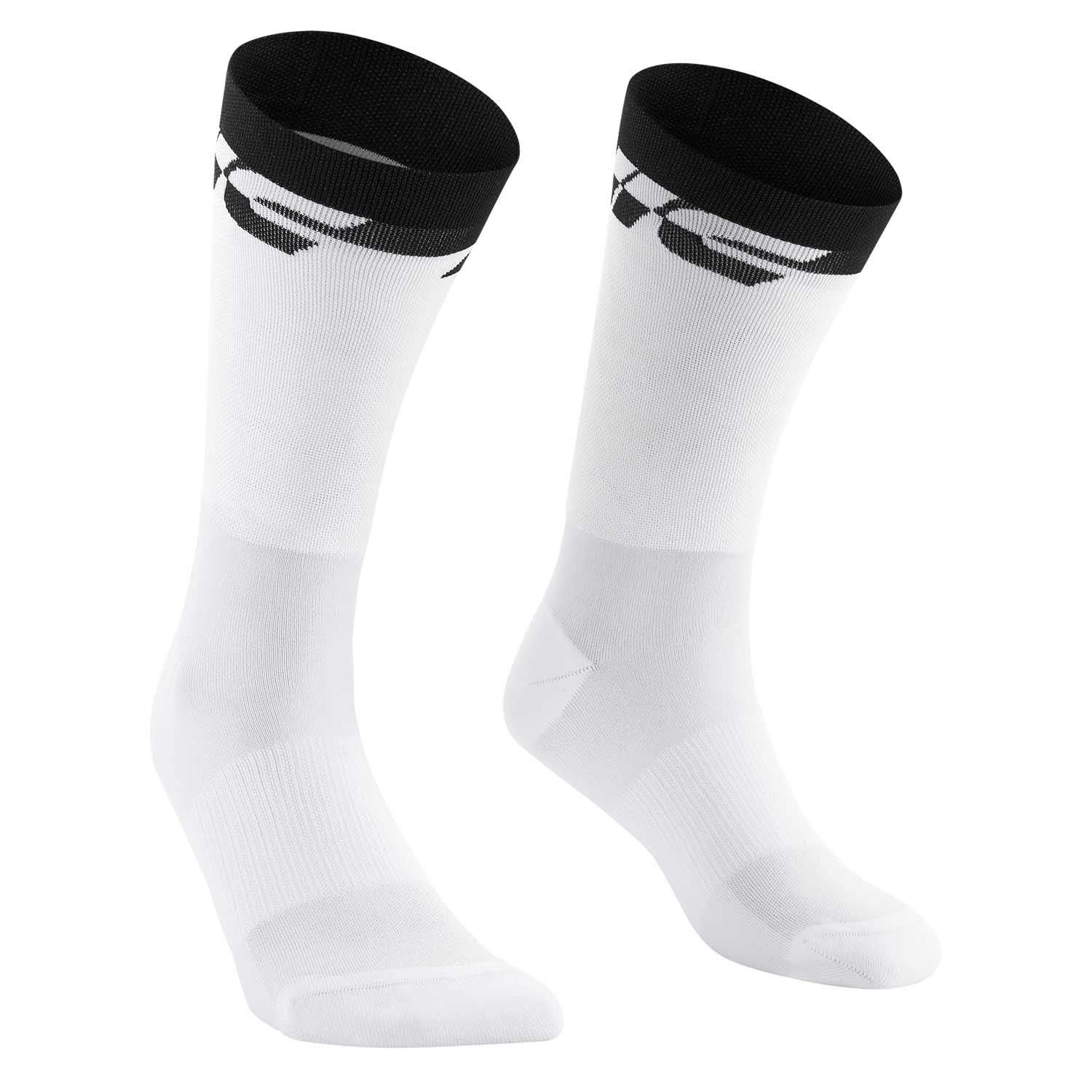 mavic-ksyrium-high-sock-white-black-39-42