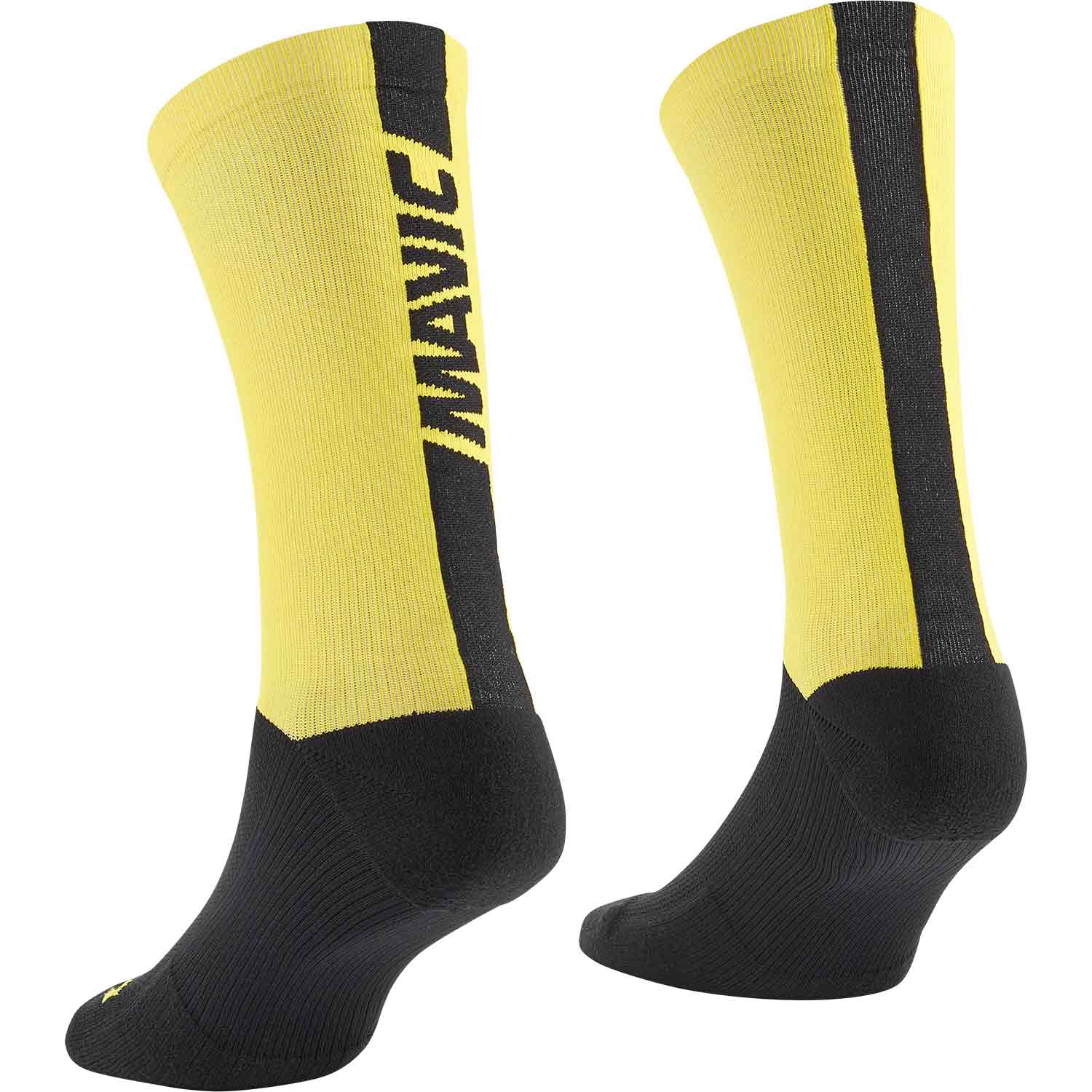 Mavic Mavic Logo Sock Yellow Black 39-42