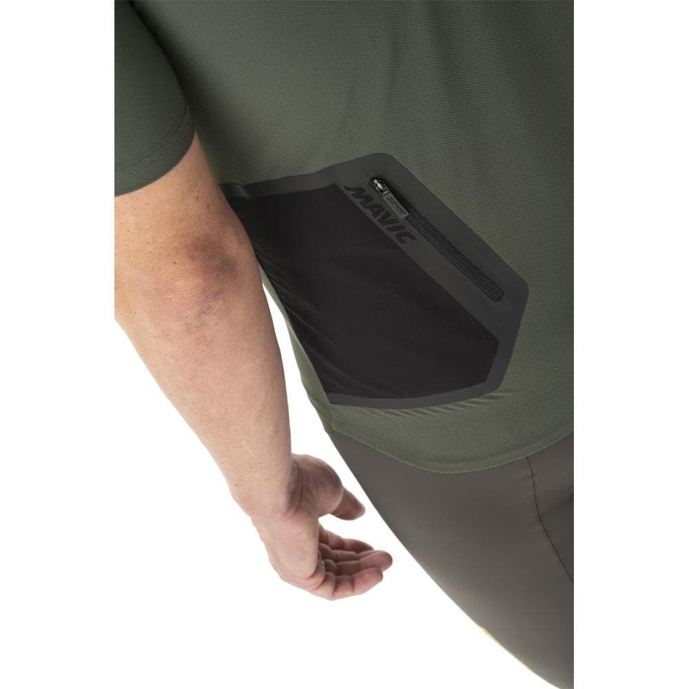 Mavic Allroad Mens Polo Army Green XXL