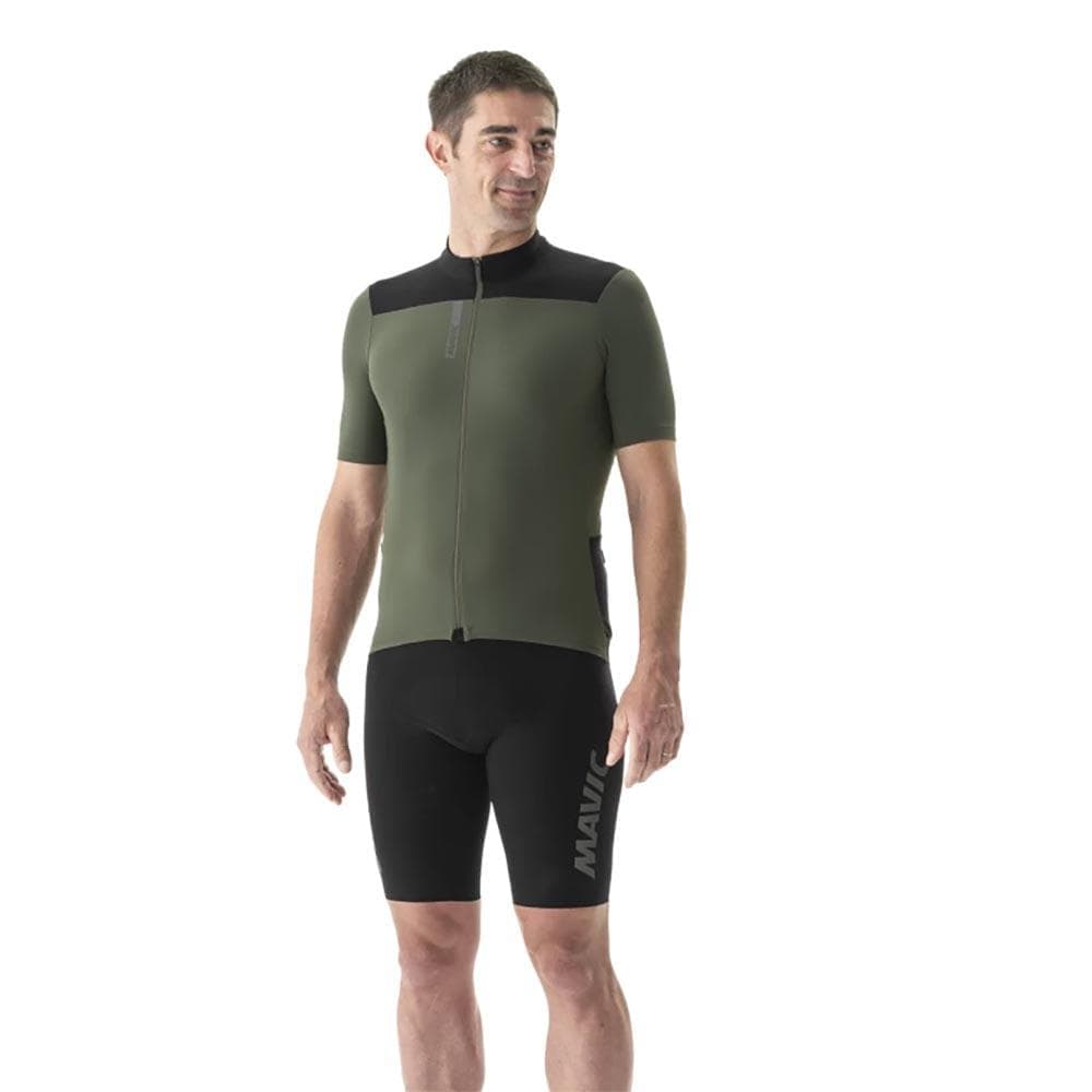 Mavic Allroad Cargo Short Sleeved Jersey Army Green