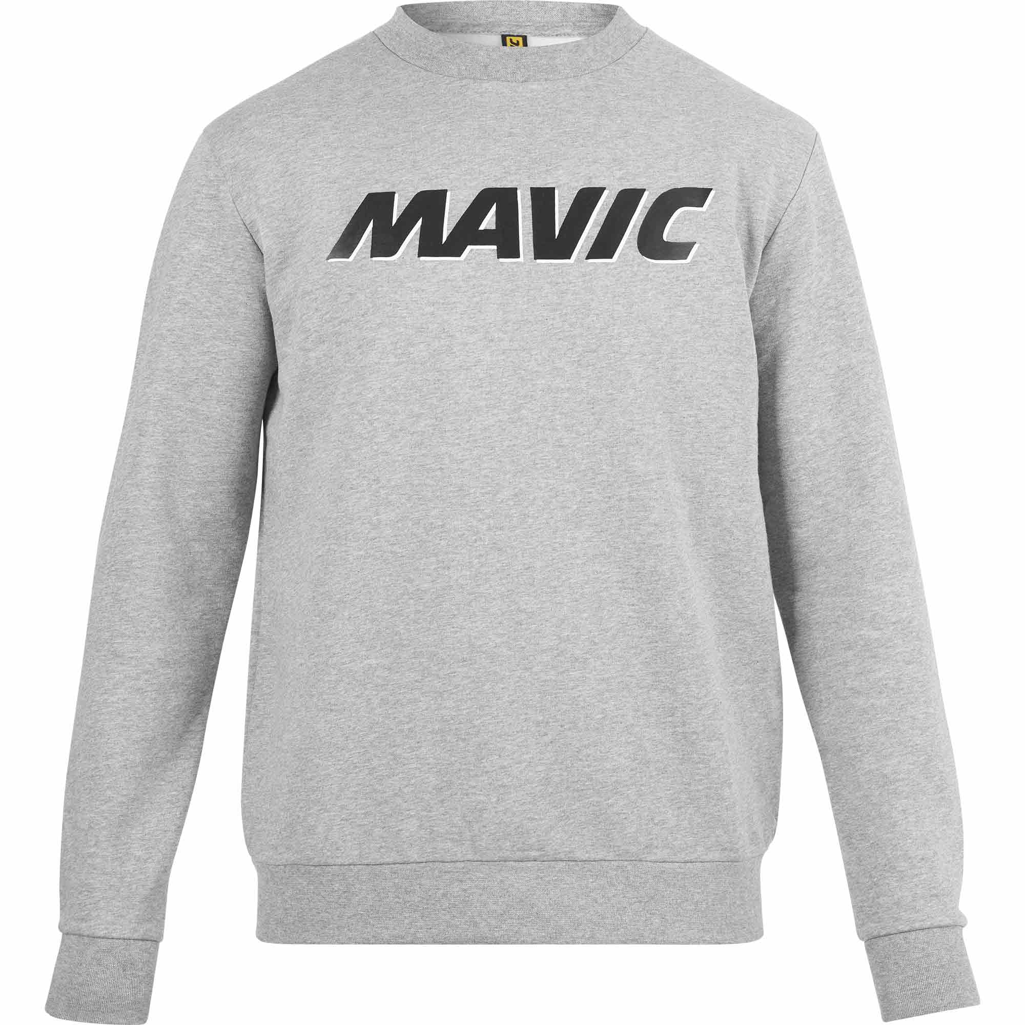 Mavic Corporate Logo Sweat Light Grey Black