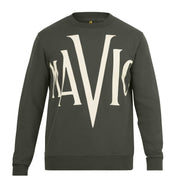 mavic-heritage-v-sweat-army-green-off-white-xl