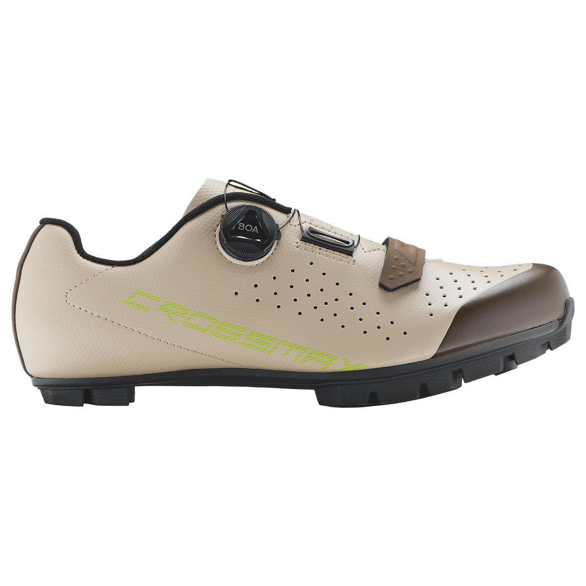 Mavic Crossmax Boa Shoe Wht Pepper/Desert & Lime 8.5