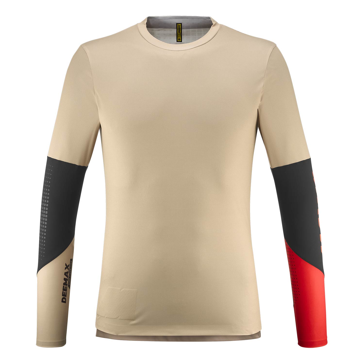 Mavic Deemax Enduro Pro LS Jersey Mens Wht Pepper/Orng M