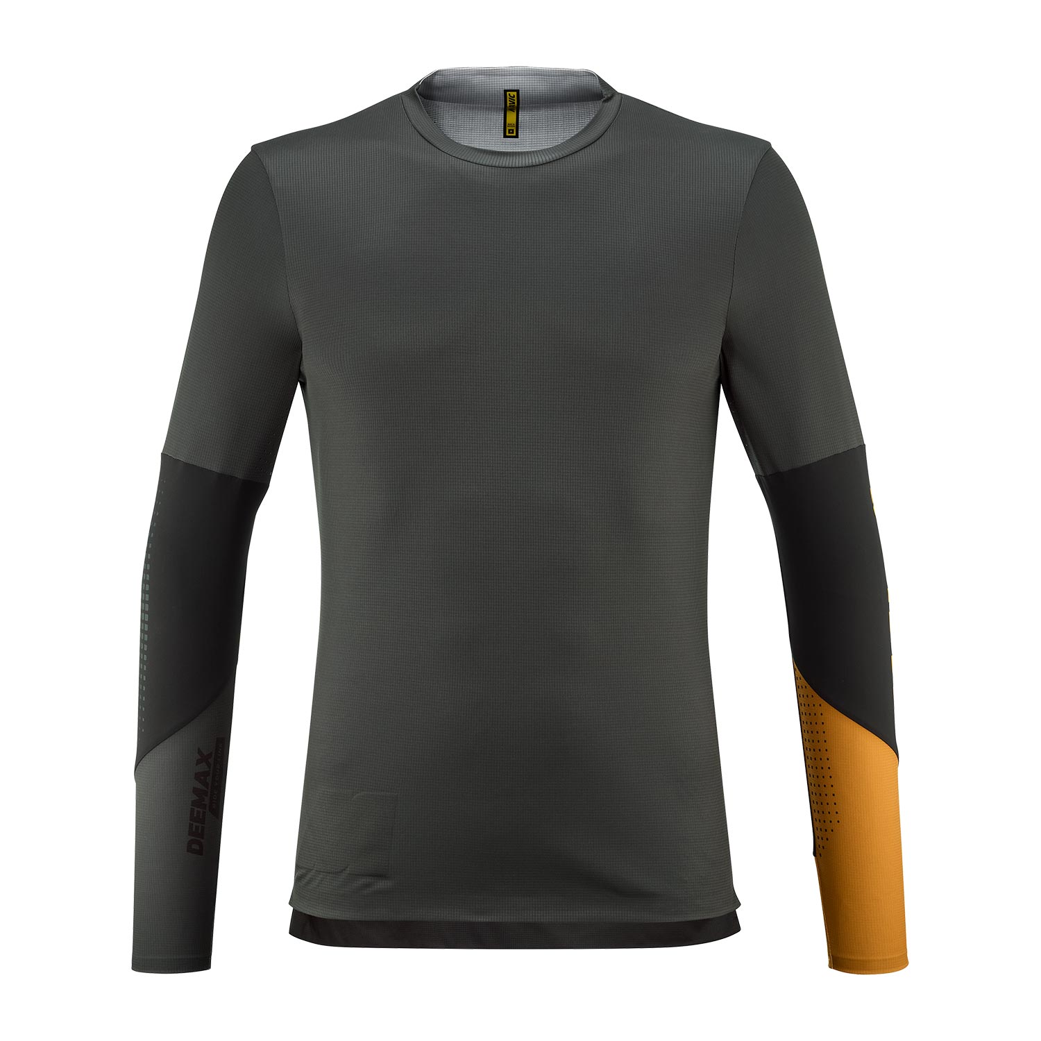 Mavic Deemax Enduro Pro LS Jersey Mens Iron Min-Yell M