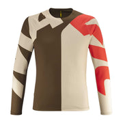 Mavic Deemax Enduro LS Jersey Mens Letters Burnt Olive M