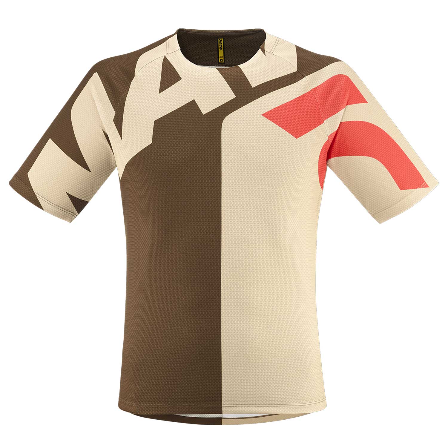 Mavic Deemax Enduro SS Jersey Mens Letters Burnt Olive M