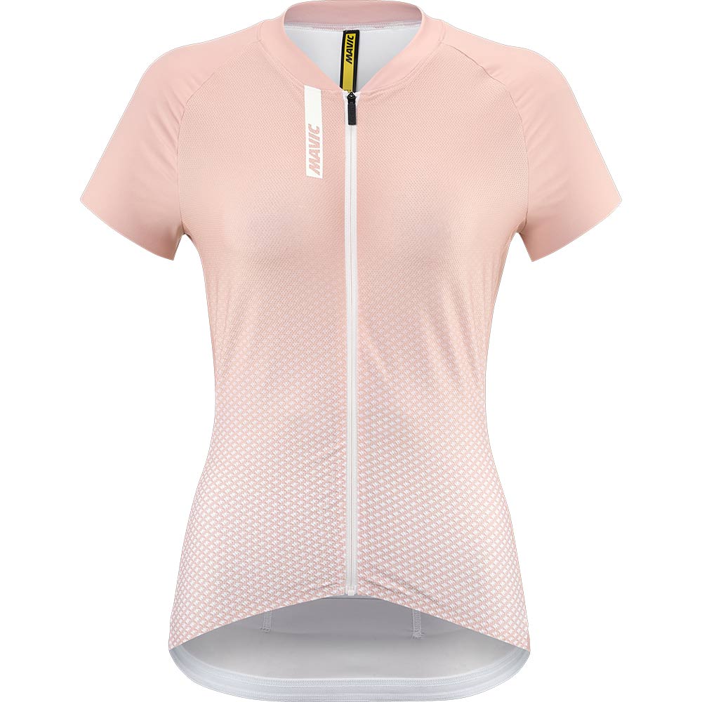 Mavic Aksium Womens Short Sleeved  Jersey - M - Lightpink