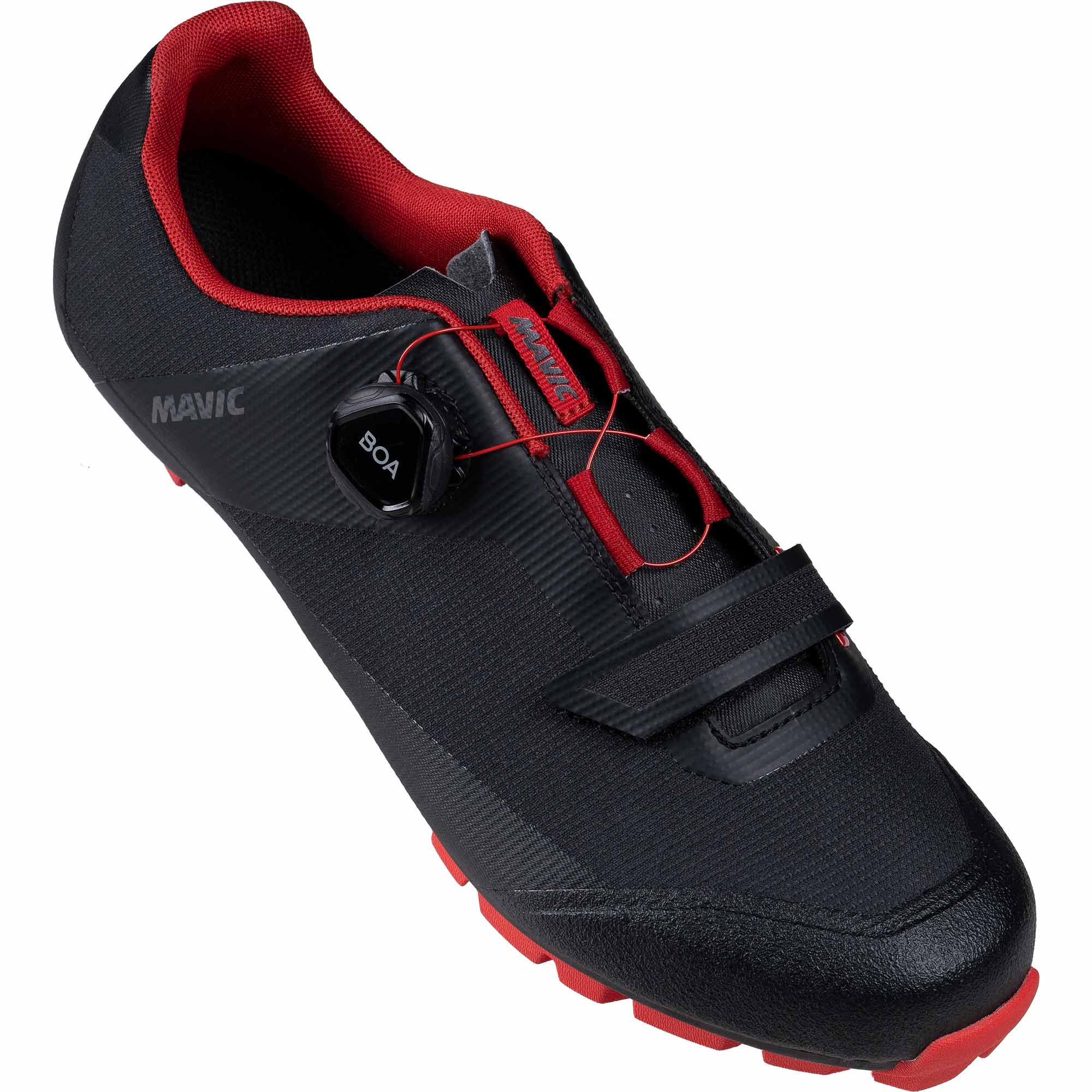 Mavic Crossmax Elite Black Haute Red Shoes 8.5