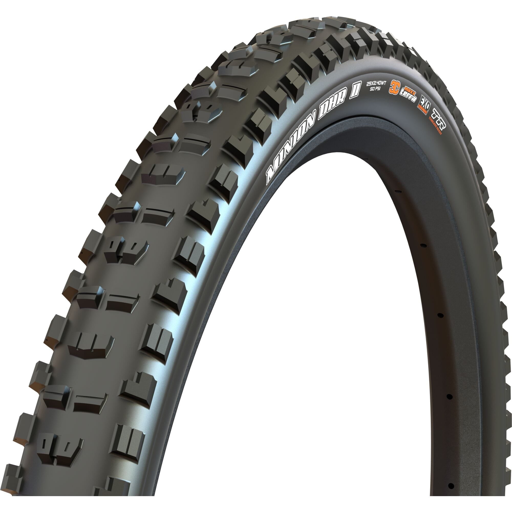 Maxxis Minion DHR II 29x2.60 60 TPI Folding Dual Compound EXO Tubeless Tanwall Tyre