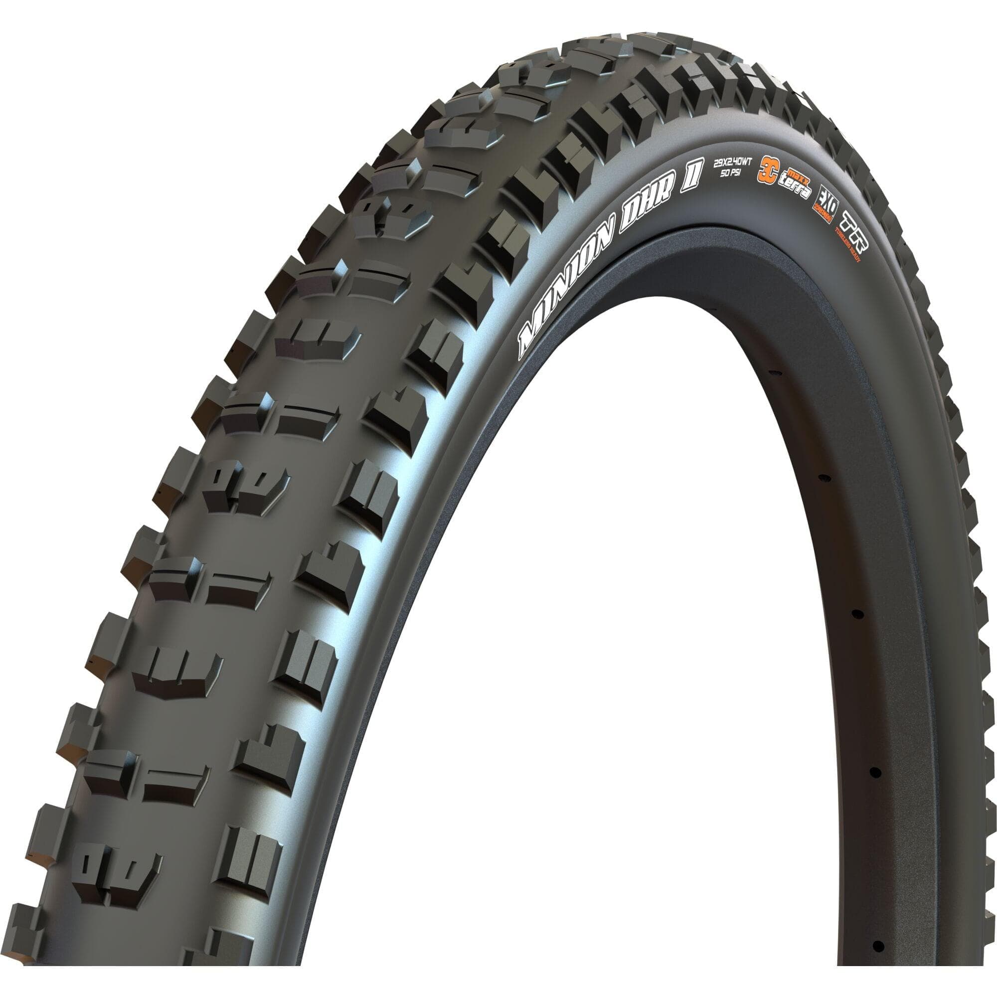 Maxxis-Minion-DHR-II-Downhill-29-x-2.50WT-60X2-TPI-3C-MaxxTerra-Folding-Tubeless-Tyre