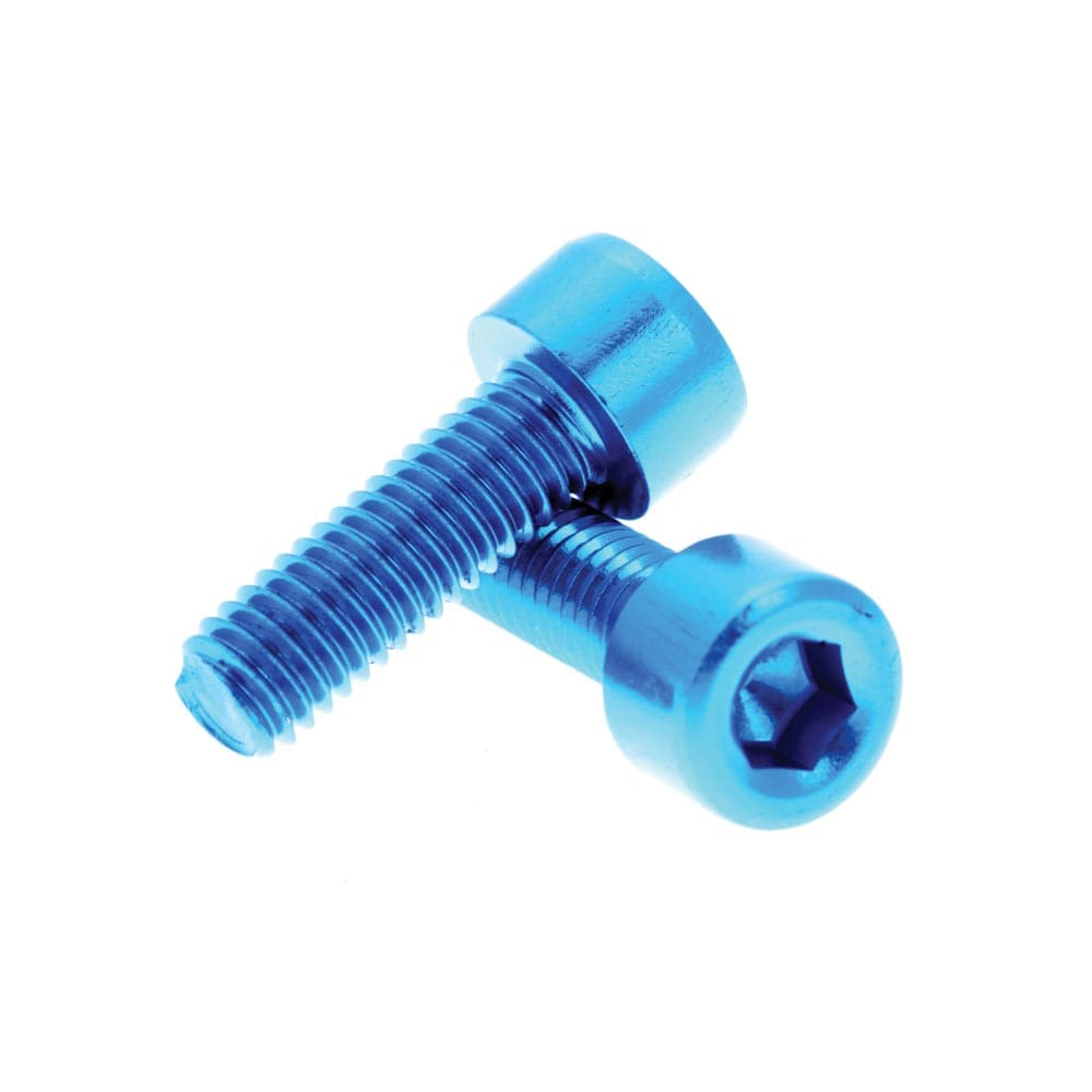 Fibrax Alloy Bolts Blue M5x15mm