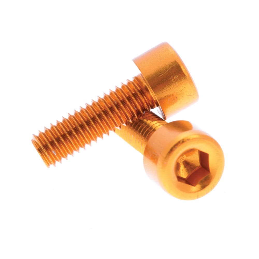 Fibrax Alloy Bolts Gold M5x15mm