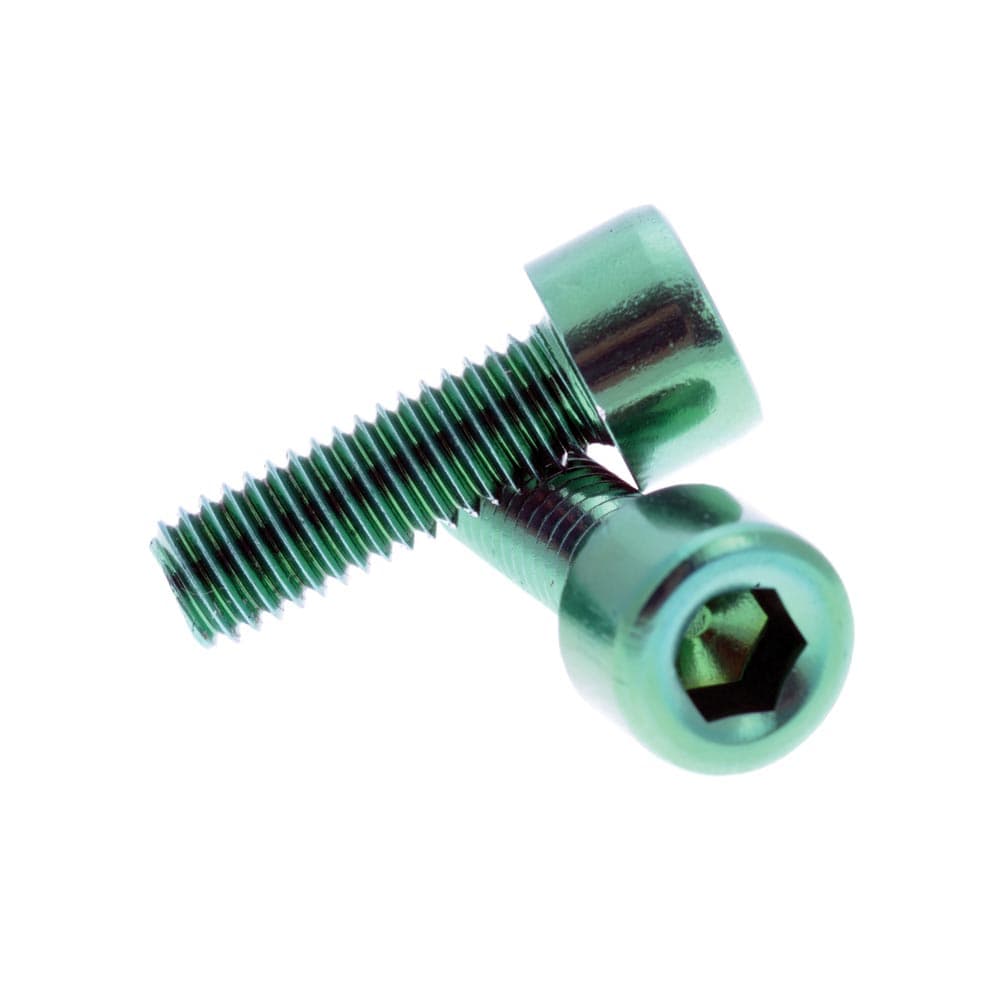 Fibrax Alloy Bolts Green M5x15mm