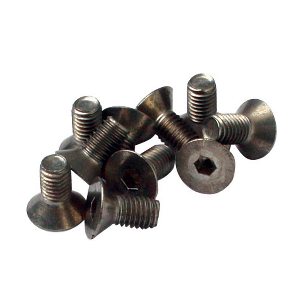 ID Countersunk Bolts Silver M4x6mm