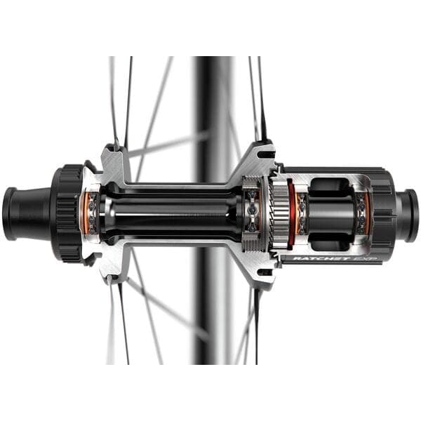 DT Swiss ERC 1400 SPLINE disc brake wheel; carbon clincher 35 x 22 mm; front