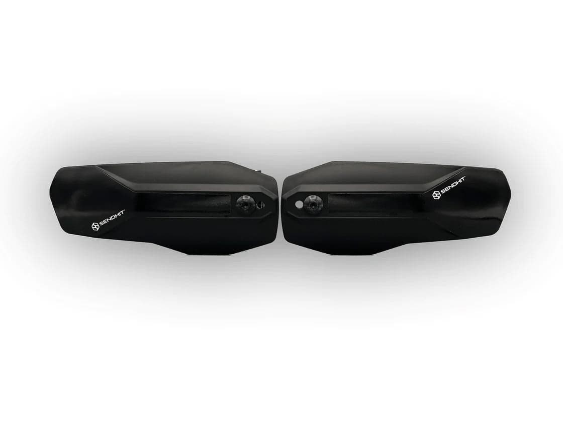 Sendhit Nock Handguards V2 (Pair, Black, Black Bracket)