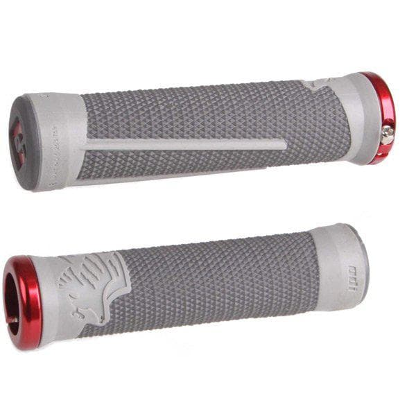 Load image into Gallery viewer, ODI AG2 v2.1 MTB Lock On Grips 135mm - Graphite / Grey
