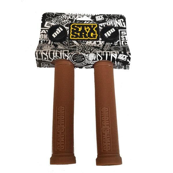 Load image into Gallery viewer, ODI Stay Strong Lion Heart BMX / Scooter Grips 143mm - Gum Rubber
