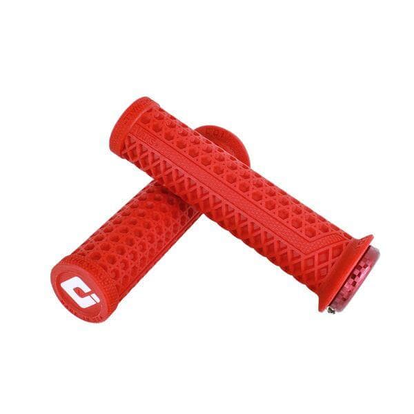 ODI Vans v2.1 MTB Lock On Grips 135mm - Red