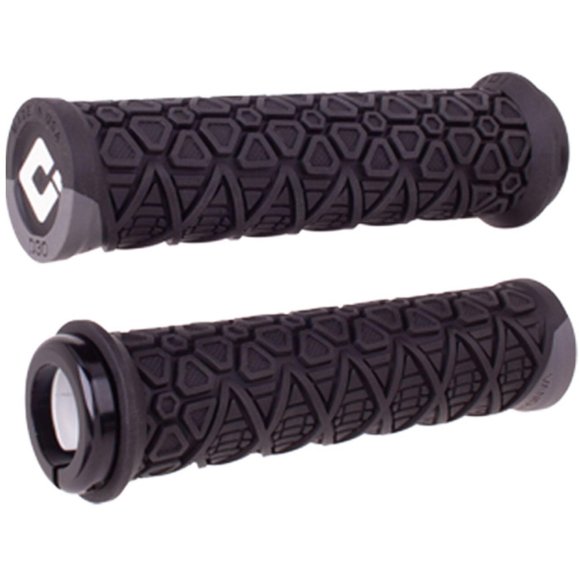 ODI-Vanquish-MTB-Lock-On-Grips-135mm---Black/Graphite---featuring-D30
