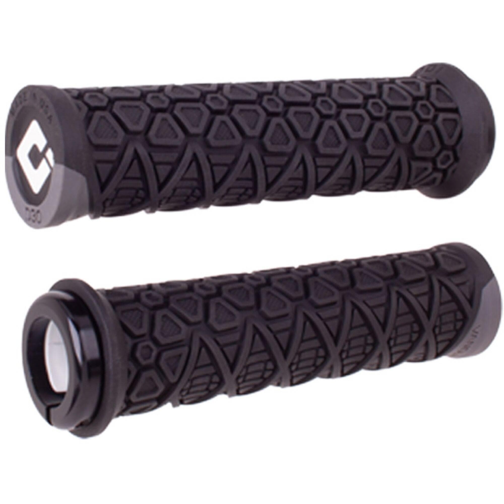 ODI-Vanquish-MTB-Lock-On-Grips-135mm---Black/Graphite---featuring-D30
