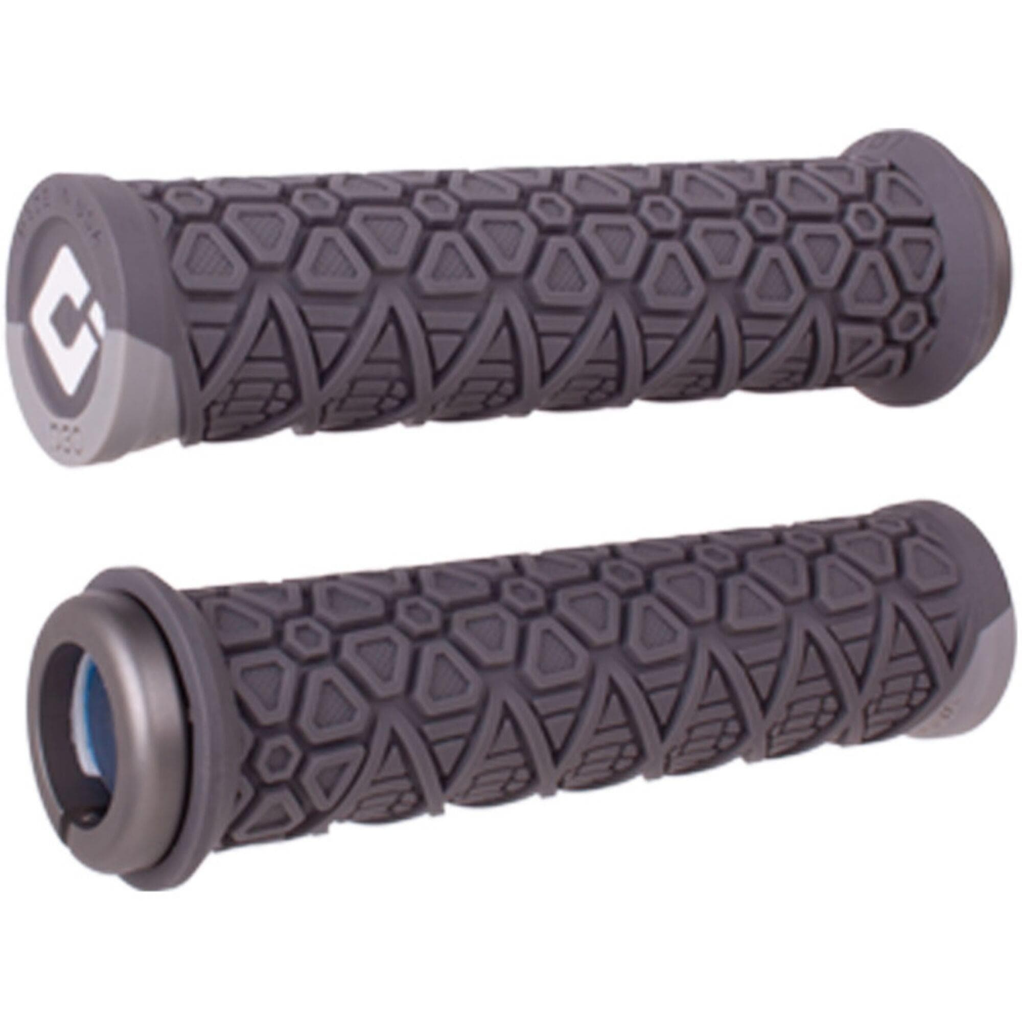 ODI-Vanquish-MTB-Lock-On-Grips-135mm---Graphite/Grey---featuring-D30