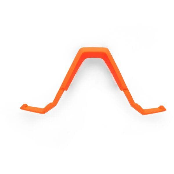 100% Speedcraft / S3 Nose Bridge Kit - Regular - Soft Tact Neon Orange