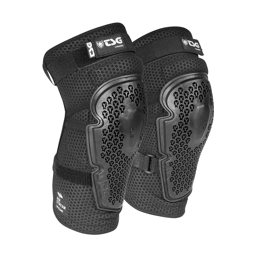 TSG Chamber Kneeguard Black Md