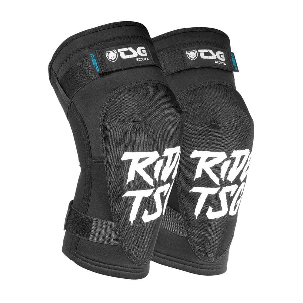 TSG Scout A Kneeguard Ripped Black Md