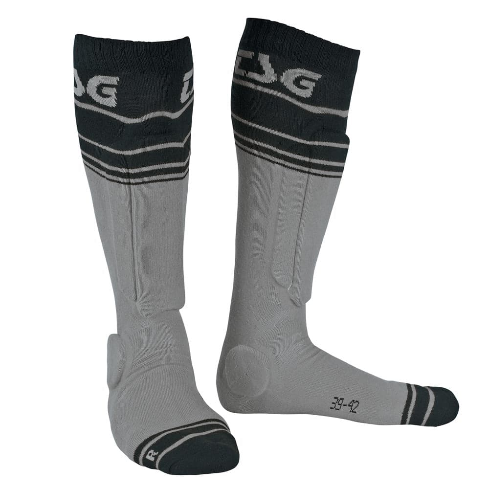TSG Riot Sock - Grey Grey Stripe 35-38 (UK3-5)