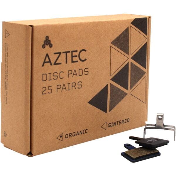 Aztec Organic Disc Brake Pads Shimano Deore M515 / M525 / M575 / TRP / Promax;  x25
