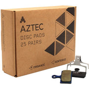 Aztec Organic Disc Brake Pads for Shimano XTR M985 / XT M785; box of 25