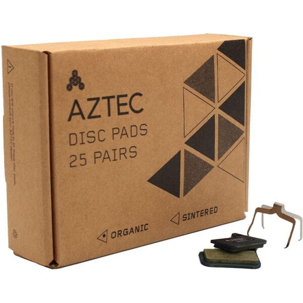 Aztec Organic Disc Brake Pads for Sram HRD Red 22 / Force 22; box of 25