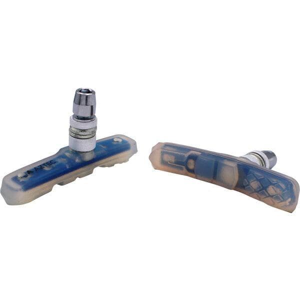 Aztec BMX-type One-Piece brake blocks; 72mm