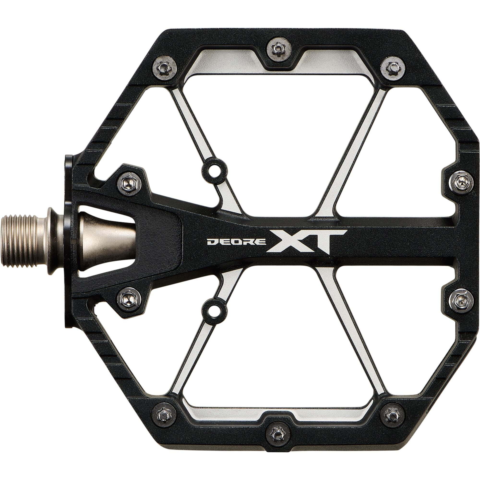 Shimano PD-M8240 Deore XT MTB flat pedals; black