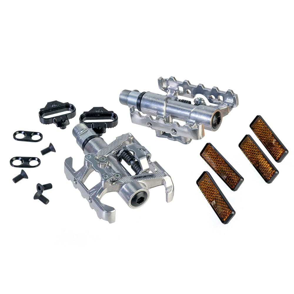 Genetic Switch Pedals Silver 9/16"