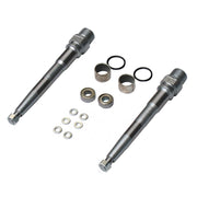 Gusset Components Slim Jim Axles Silver 9/16"