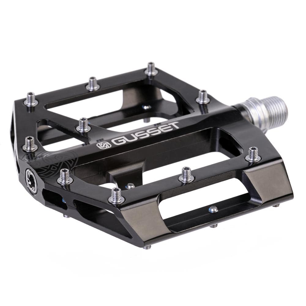 Gusset Components S2 Pedals Black 9/16"