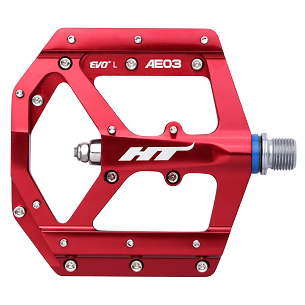 HT Components AE03 Pedals Red 9/16"