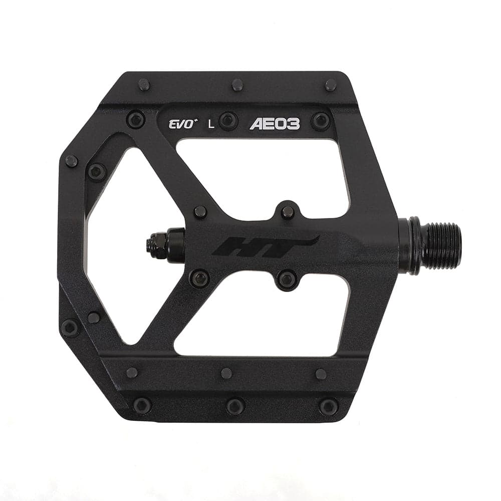 HT Components AE03 Pedals Stealth Black 9/16"